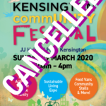 Read more about the article EVENT: 2020/03/29 JJ Holland Park Kensington CommUNITY Festival CANCELLED